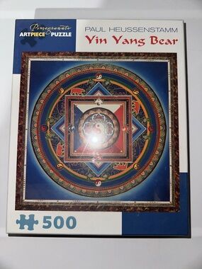 🆕 🧩 Yin Yang Bear 500 Piece Puzzle
